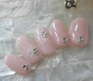 ネイル 自爪育成ネイルサロン ココリュバンのネイルデザイン