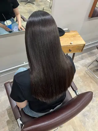 ロング パーマ 相宮 優羽のヘアスタイル