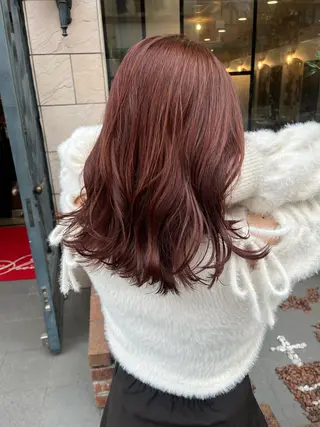 ミディアム カラー SHIAN 八王子👼鬼塚さやかのヘアスタイル