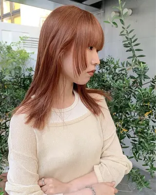 カラー 透明感カラー/set /hana🍀🪽‪のヘアスタイル