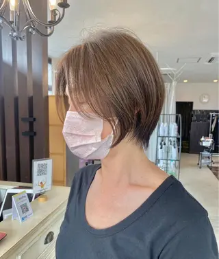 ショート 福岡 舞のヘアスタイル