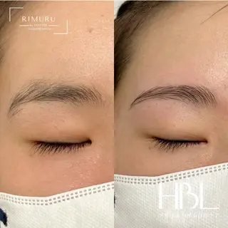 アイブロウ RIMURU by GLITTERのマツエク・マツパデザイン