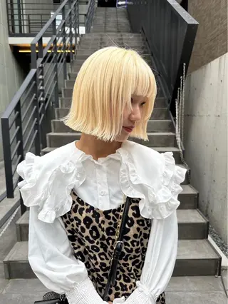 カラー SEPT.所属・キラ/ ブリーチモデル募集中のヘアスタイル