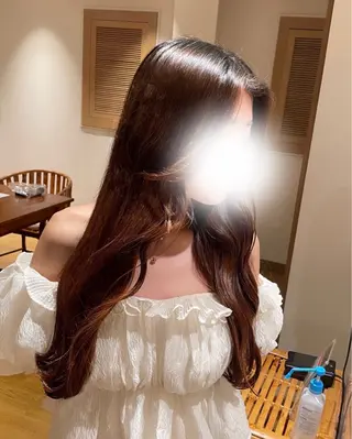 ロング KIOX所属・小森 有紗のヘアスタイル