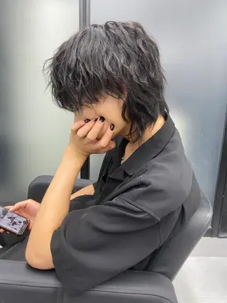 ショート メンズ ミルボンAujua認定サロン Ria OSAKA 梅田所属・メンズ、エクステ特化 Ryuのヘアスタイル