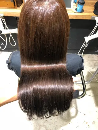 ロング カラー 舘野 太嘉宏のヘアスタイル