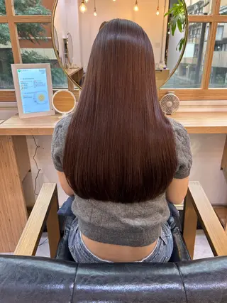 ロング CARICIA 白木 由里加のヘアスタイル