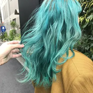 セミロング カラー 20代、30代からの おしゃれ🍃笹岡航太のヘアスタイル