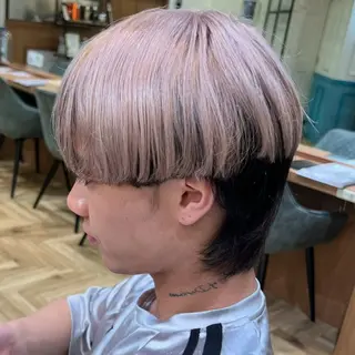 カラー メンズ Lond   ange池袋所属・メンズ特化美容師✂️ 和野瑛怜菜のヘアスタイル