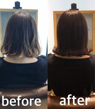 ミディアム ⭐️圧倒的艶髪⭐️ Neo⭐️のヘアスタイル