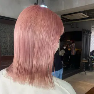 ミディアム 韓国レイヤー/透明感 カラー🦋mioのヘアスタイル