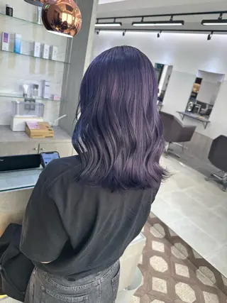 ミディアム カラー jill by gisel＿奥家のヘアスタイル