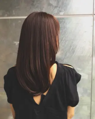 ロング Jet Set 虎ノ門ヒルズ ステーションタワー所属・shige shigeのヘアスタイル