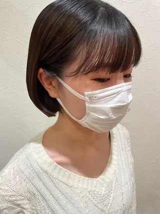 ショート 髪質改善ageless所属・ageless/ marina髪質改善のヘアスタイル