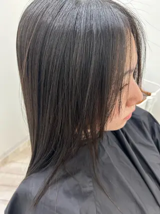 ロング パーマ 深谷 真見のヘアスタイル