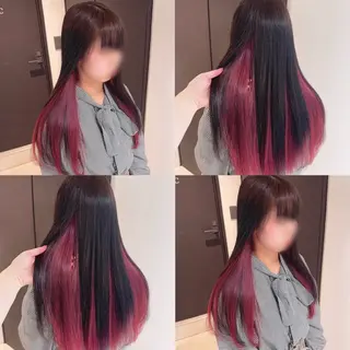 カラー 渋谷:インナーカラー ／🍒エリカ🍒のヘアスタイル