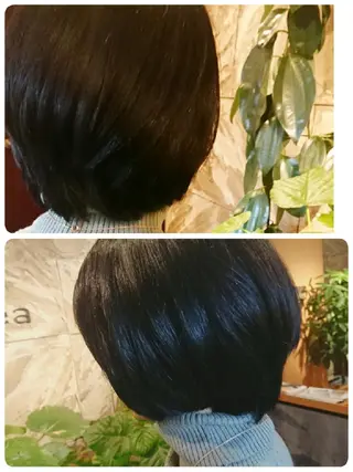 ショート Crea所属・清水 旭美のヘアスタイル