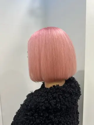 ショート カラー 渋谷/透明感カラー /半個室/こうめいのヘアスタイル