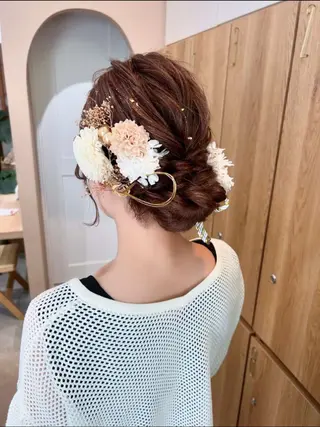 ヘアアレンジ 艶髪／トリートメント ⭐️KIRARI⭐️のヘアスタイル