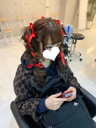 ヘアアレンジ lien natsukiのヘアスタイル