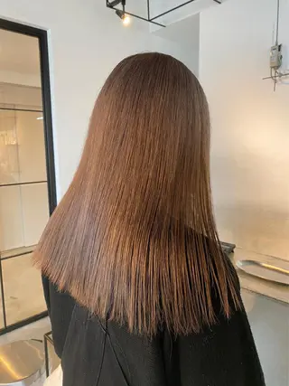 ロング 柔らかベージュ🩰/ 新潟駅/くるみのヘアスタイル