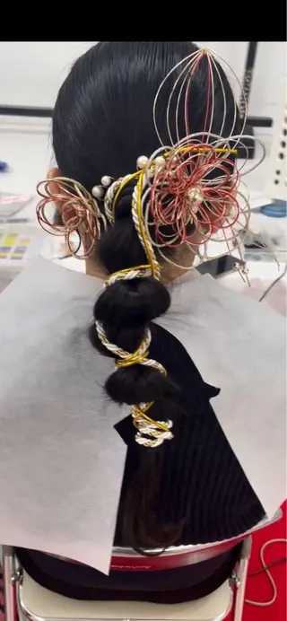 ロング ヘアアレンジ ❁ヘアメ❁ YUMI ❁ゆみ❁横浜桜木町のヘアスタイル