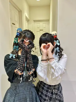 ヘアアレンジ 🎀ツヤカラー🎀 暖色カラー/amiのヘアスタイル