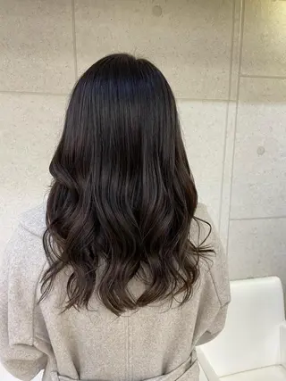 セミロング カラー XANADU上野店 🐼ﾖｺﾊｼのヘアスタイル