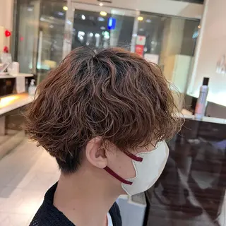 カラー パーマ メンズ アグヘアーシータ所属・🤩メンズカット/ パーマ山本🤩のヘアスタイル