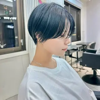 ショート カラー Hiroto/表参道 /暗髪/モード♠️のヘアスタイル