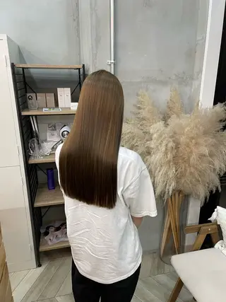 ロング カラー 三谷 浩也のヘアスタイル