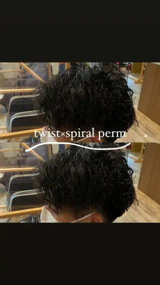 パーマ メンズ 🐸鈴木 綾乃🐸のヘアスタイル