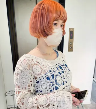 カラー 渋谷/ハイトーン/ 🪐airi🪐のヘアスタイル