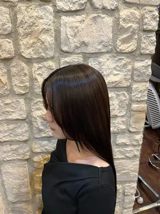 ロング 大城 統也のヘアスタイル