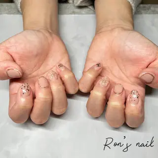 ネイル Ron's nail 笹岡のネイルデザイン
