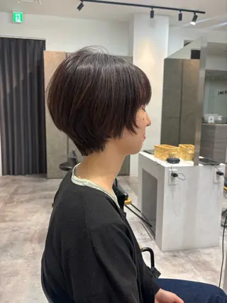ショート カラー ヘアアレンジ マエダ アズミ🌱のヘアスタイル