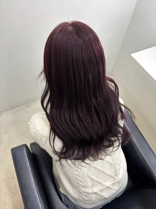 ロング カラー 冨木 雄斗のヘアスタイル