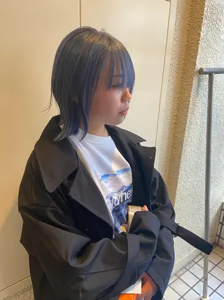 ミディアム 髪質改善/縮毛矯正/ 似合わせ/山口大輝のヘアスタイル