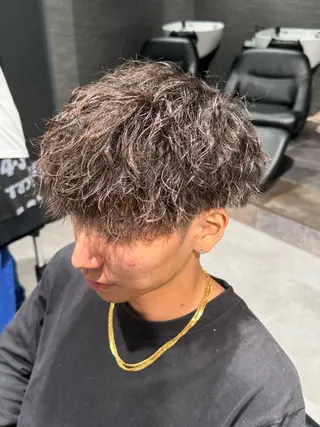 ショート パーマ メンズ メンズヘア◎ なぐらのヘアスタイル