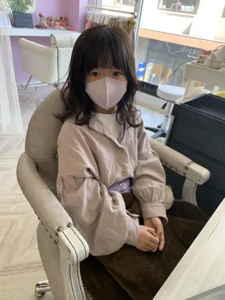 キッズ ヘアアレンジ ナカシマ  アユミのヘアスタイル