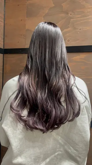 ロング カラー 韓国レイヤー/髪質 改善/縮毛🤍吉田のヘアスタイル