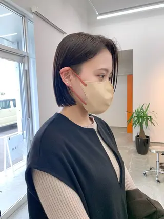 ショート 舘谷 愛莉のヘアスタイル