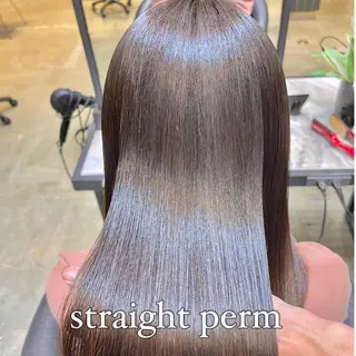 ロング パーマ ✨縮毛矯正　韓国ヘア レイヤー✨大濱快斗のヘアスタイル