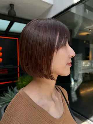 ショート Luxe所属・Luxe表参道 髪質改善　奈良のヘアスタイル