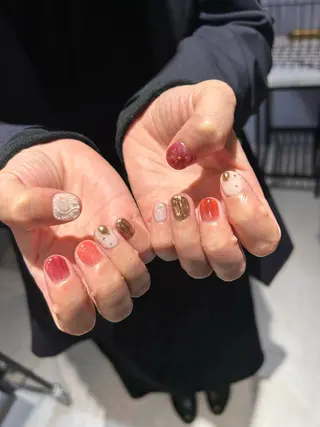 ネイル Gemies所属・Gemies_ RINA🫧のネイルデザイン