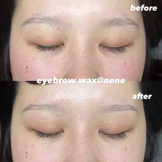 アイブロウ 垢抜け美眉wax 肌質改善🤍Neneの眉毛・アイブロウイメージ