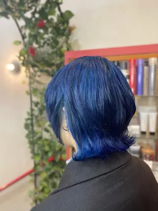 ショート ゆぴ☾‪/推しカラー /ハイトーンのヘアスタイル