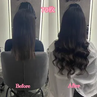 ロング シールエクステ ♡SAORI♡のヘアスタイル