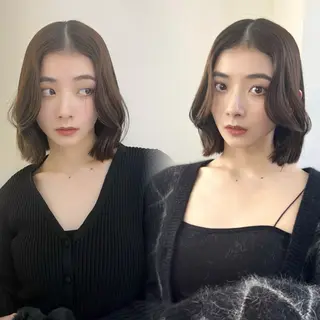 ショート カラー 韓国風カット/ ショート🖤Maiのヘアスタイル