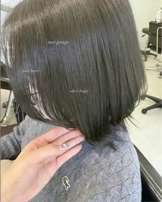 ミディアム カラー Miku❇️ フェイスレイヤーのヘアスタイル